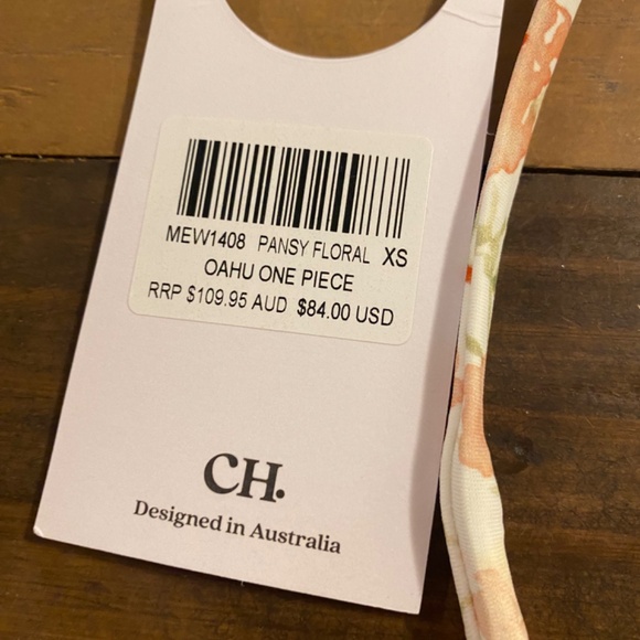 Charlie Holiday Oahu One-Piece Swimsuit in Pansy Floral - Picture 6 of 7